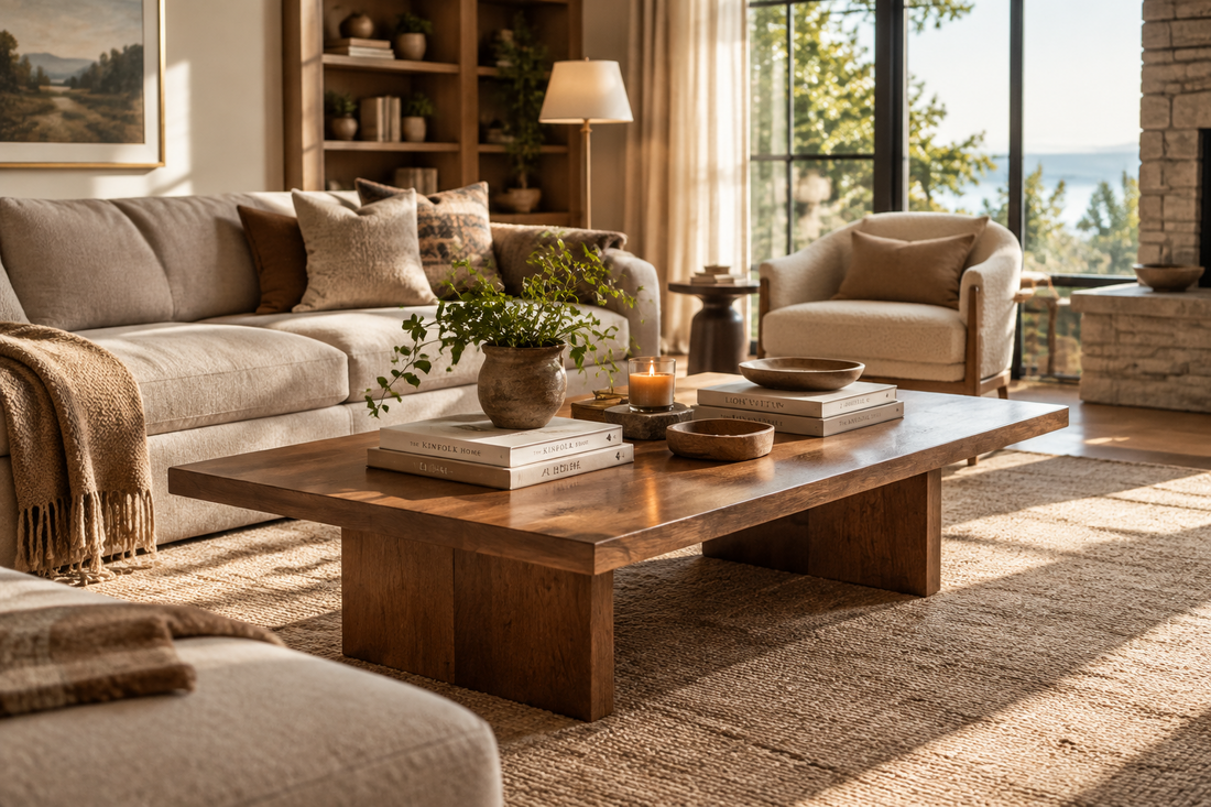 How to Choose a Coffee Table That Anchors Your Living Room