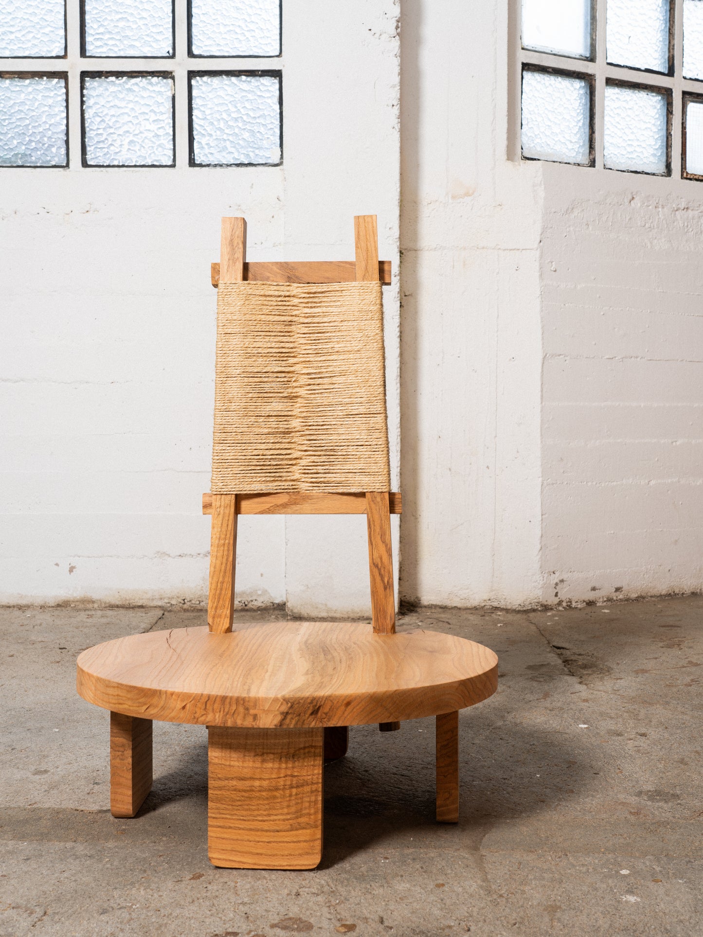 Oak armchair