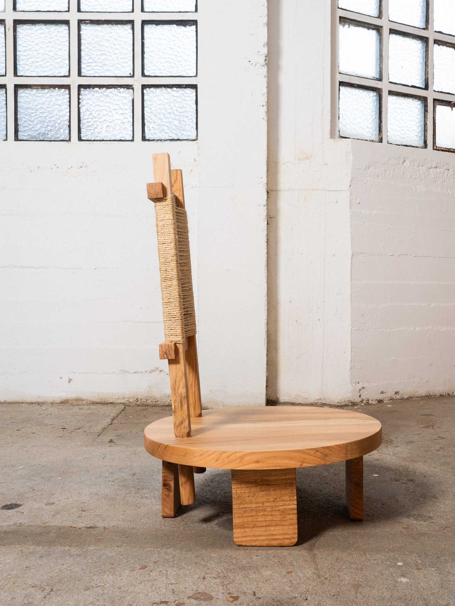 Oak armchair