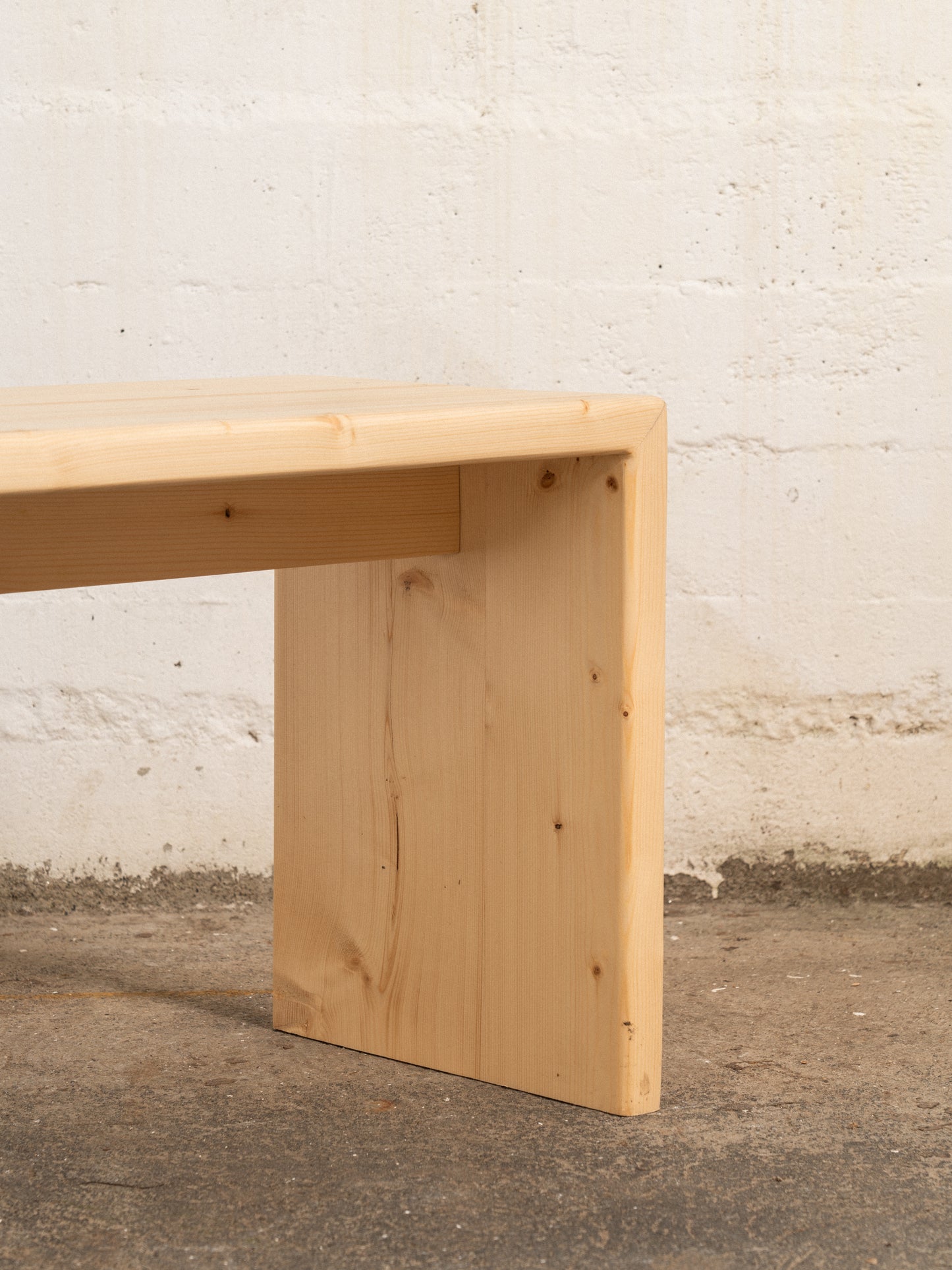 Wood bench